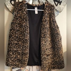 Cheetah vest!